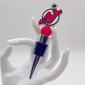 WINE BOTTLE STOPPER - New Jersey Devils